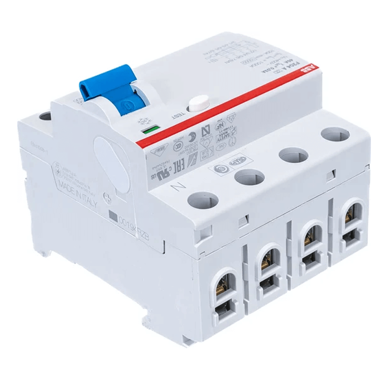 เบรคเกอร์กันไฟดูด 25 แอมป์ 4 โพล ABB RCCB F204 A-25/0.03 (Type A)_3